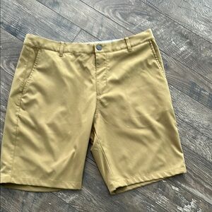 Puma Golf Tan Flat Front Shorts for Versatile Style